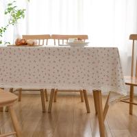 Mantel de lino y poliéster con borde ENCE con borlas rectangulares, mesa de piscina, utilizado para decoración del hogar, cocina - details 19