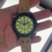 Reloj de lujo Premium para Hombre, marca XINEW, relojes para Hombre, correa de cuero de moda, relojes de pulsera de cuarzo con fecha deportiva Simple, relojes masculinos 2024 - details 12