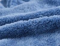 Abrigo con capucha de lana para niños, abrigo con cremallera de color sólido, ropa de invierno para niños - details 11