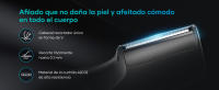 Afeitadora Eléctrica Kensen S6 Cortadora de Vello Corporal para Hombres - details 4