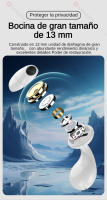 SANLEPUS 2025 Auriculares Inalámbricos, Auriculares Bluetooth 5.4 con Micrófono Estéreo HD HiFi, Control Táctil, Auriculares para Juegos, Carga Rápida USB-C, Ajuste Cómodo, Compatible con Android y iPhone - details 3