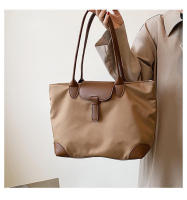 Bolso de mano de gran capacidad, nuevo bolso de moda, bolso de hombro informal de Color sólido para mujer Simple - details 15
