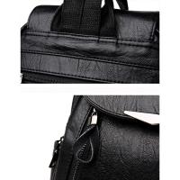 Mochila grande de viaje para mujer, bolso de mano de cuero PU, mochila escolar para niñas, mochila trasera de hombro para mujer - details 20