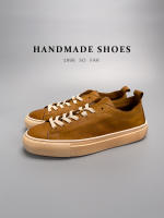 Zapatos hechos a mano retro de la vieja moda casual, zapatos de cuero de vaca de primera capa transpirable. - details 0