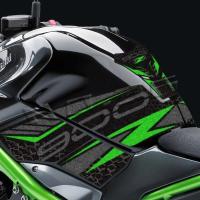 Calcomanía de Almohadilla de Tanque de Moto 3M Antideslizante Protección de Rodilla Impermeable - details 2