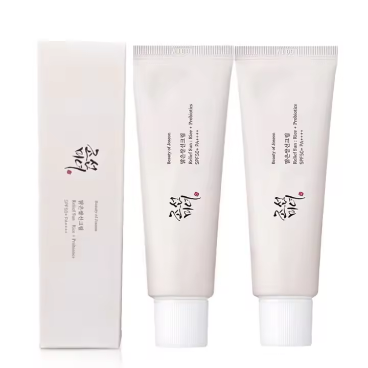 Crema Solar de Rice Probiótico SPF50+ Bloqueador UV Mild Hidratante para la Piel - 1