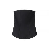 Conjunto elegante sin mangas con falda y elementos superiores para noche y primavera - details 3