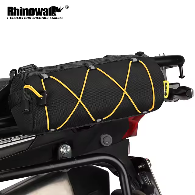 Bolsa de Motocicleta Impermeable de 20L Multifuncional y Duradera Bolsa Trasera para Asiento - 1