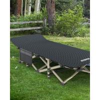 Cama plegable de camping, cama para invitados hasta 200 kg, con bolsillo lateral, tumbona portátil para exterior, jardín, viajes e interior - details 2