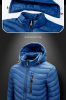 CHRLCK-Chaqueta de senderismo para hombre, abrigo impermeable, cortavientos térmico a prueba de viento, talla grande - details 1