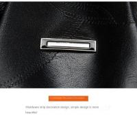 Mochila de Cuero Suave Casual para Mujeres Impermeable, Resistente al Desgaste, Antirrobo con Patrones de Parche Bolsa de Hombro Grande con Lining de Dacron - details 38