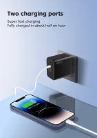 Cargador para iphone, carga rápida, 100W,PD + USB para iphone,xiaomi,huawei,redmi,samsung - details 3