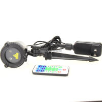 ESHINY Outdoor IP65 R&G Laser Moving Starry Stars Projector Remote Xmas Party House Wall Tree Garden Landscape Light B201N6 - details 18