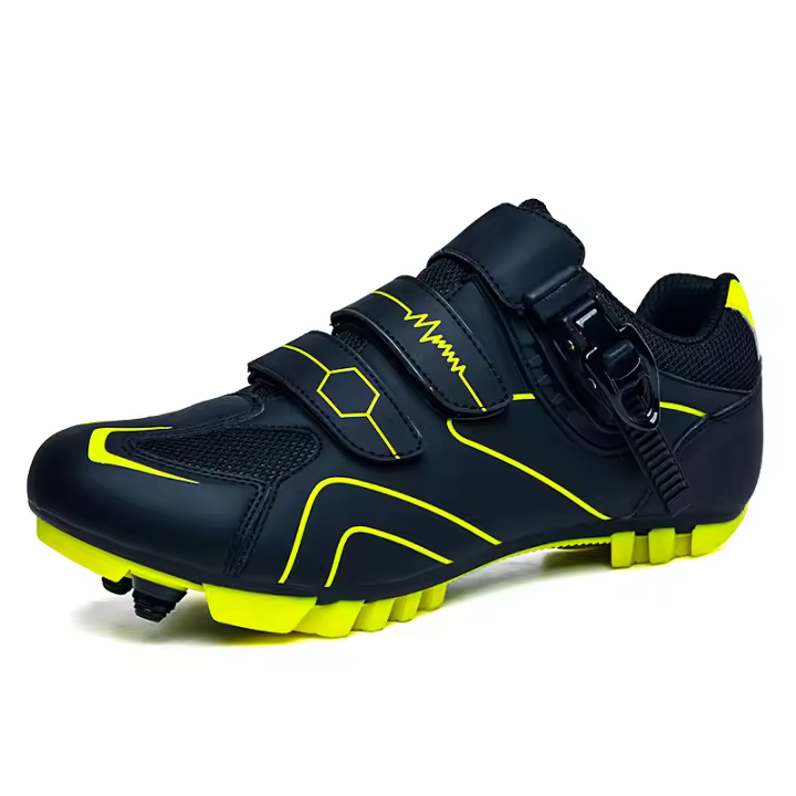 Zapatos de ciclismo antideslizantes, zapatillas de bicicleta de montaña para hombres y mujeres - 1