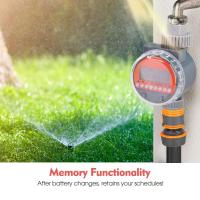 Temporizador de válvula de bola Solar, controlador de grifo de sincronización automática para jardín, grifo de riego, resistente al agua, alimentado por batería - details 6