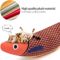 Juguete de Gato Simulación 3D de Pescado Juguete de Mordedura Interactiva para Gatitos y Carpas - details 3
