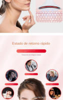 Instrumento de belleza para cuello multifunción con luz en color Instrumento de masaje para cara y cuello - details 4
