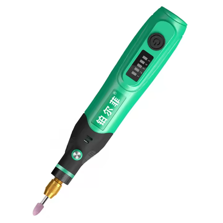 Taladro eléctrico inalámbrico de 3,7 V, 3600-18000r, bolígrafo de grabado, Kit de herramientas microrotativas para Metal, vidrio, cerámica, pulido de corte - 1
