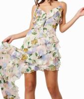 Vestido acanalado sin mangas con cuello en V de nueva moda para mujer - details 5