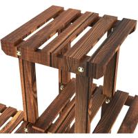 Soporte Mara Macetas Escalera Ruedas Soporte Decorativo Jardín - details 5