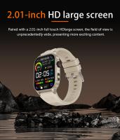 Reloj Inteligente de Deportes Pantalla Táctil Completa Tracking de Fitness Luz de Flash LED - details 0