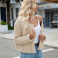 Chaqueta de Punto para Mujer Vintage Coreana Cuello en V, Moda Tendencia 2024, Attractiva - details 18