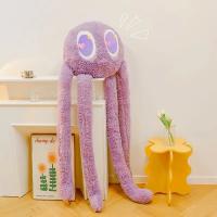 Almohada de Peluche Suave de Coal Negro con Patas Largas y Diseño de Dibujos Animados para Sofá de Casa y Cama de Coche Regalo de Anime - details 5