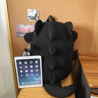 Mochila impermeable de tiburón a la moda, bolso informal de viaje para ordenador portátil con múltiples bolsillos, mochila escolar de nailon de gran capacidad para estudiantes universitarios y adolescentes - details 17