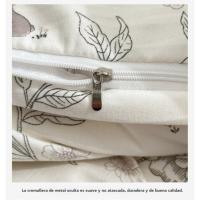 Conjunto de Cama de Algodón Tejido Nube Borde Sombrero de Cama de Cuatro Piezas - details 14
