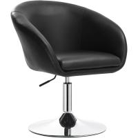 Ajustable Acero Cromado, Cuero Sintético Taburete bajo Sillas Bar Taburete Peluquería Silla de - details 0