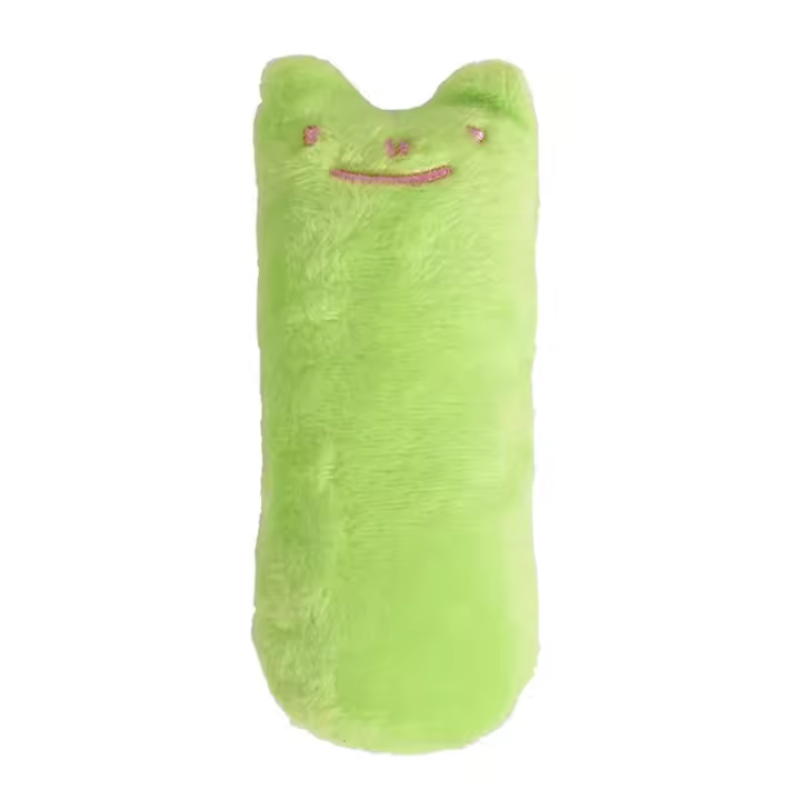 Juguete de Peluche de Gato Almohada de Dedo Lindo Resistente a Mordiscos Juguete de Relajación - 1