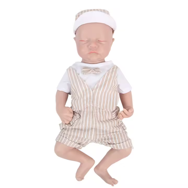Muñeca de Silicona Renacida Realista IVITA Muñeca de Bebé Suave 100% Cuerpo Completo con Ropa - 1