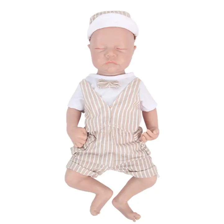 Muñeca de Silicona Renacida Realista IVITA Muñeca de Bebé Suave 100% Cuerpo Completo con Ropa - 1