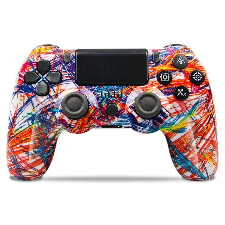 Mando inalámbrico para PS4/Pro/PS3/Slim/PC/Steam, control Bluetooth, Joystick, compatible con 6 ejes, vibración, clic táctil - 1