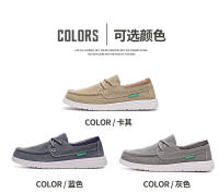 Los zapatos de lona para hombre son ligeros e informales, y los pies de los zapatos de tela viejos de Beijing son anchos. - details 6