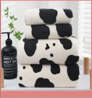 Toalla de Peluche de Coral de Vaca Instagram Lindada Alta Densidad, Absorción de Agua Engrosada, Para Hogar y Necesidades Diarias - details 12