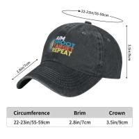 Moda objetivo disparar objetivo repetir tiro con arco deportes hombres mujeres béisbol desgastado gorras de mezclilla sombrero clásico entrenamiento regalo gorra de sol - details 3