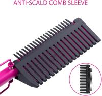 Peine Eléctrico para Alizar el Cabello Plano, Anti-Escaldante, Portátil Certificado CE - details 7