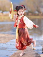 Ropa Han para niños China-Chic Girls' Spring Nezha cos traje chino para niños - details 3