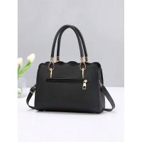 1 bolso de mano de gran capacidad para mujer, colgante de bola de lana a la moda, adecuado para el trabajo, compras y otros ocns Mochila de lujo de alta gama - details 1