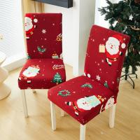 Fundas de Sillas de Navidad Universales Juego de 4 Piezas Ajustables para Cocina, Hotel, Restaurante, Fiesta, Hogar Decor - details 1