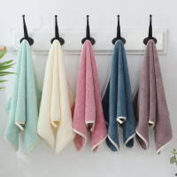Juego de Toallas de baño de 30x60CM, suaves y absorbentes , vellón coral, para Deportes, Yoga, SPA, Fitness - details 10