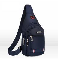Bolso de hombro de gran capacidad para hombre, bolsa cruzada de pecho, Oxford, informal, para viajes al aire libre, multifunción - details 11