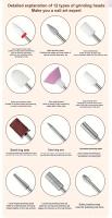 Máquina portátil profesional de pulido de uñas, juego de taladro eléctrico, máquina de manicura y pedicura eléctrica - details 2