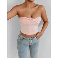 Top corto de verano Sexy de gama alta Pure Desire Tube para mujer, nuevo Top corto ajustado con pecho envuelto - details 4