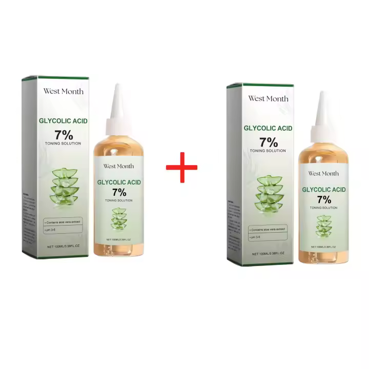 Solución de Tonificación de Ácido Glicólico 7% Alivia Arrugas, Reduce Poros, Reafirma y Nutre la Piel Herramienta de Cuidado de la Piel Facial Belleza - 1