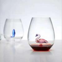 Taza transparente de café con zumo de desayuno en casa, rosa 3D con mango, taza de leche y té, copa de cristal - details 5