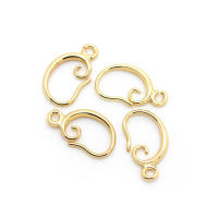 Ganchos de Pendientes de Metal de Alta Calidad Color Oro-Platino Accesorios de Joyería DIY para Mujeres - details 63