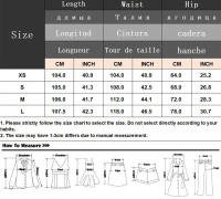 TRAFZA-Conjunto de 2 piezas para mujer, pantalones largos con cremallera, informales, holgados, elegantes, con estampado de leopardo Vintage, sin mangas, con cuello en V - details 1