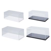 Caja de exhibición de acrílico a prueba de polvo para coche, marco de exhibición transparente para figuras de juguete, práctico modelo fundido a presión 1/64 - details 0